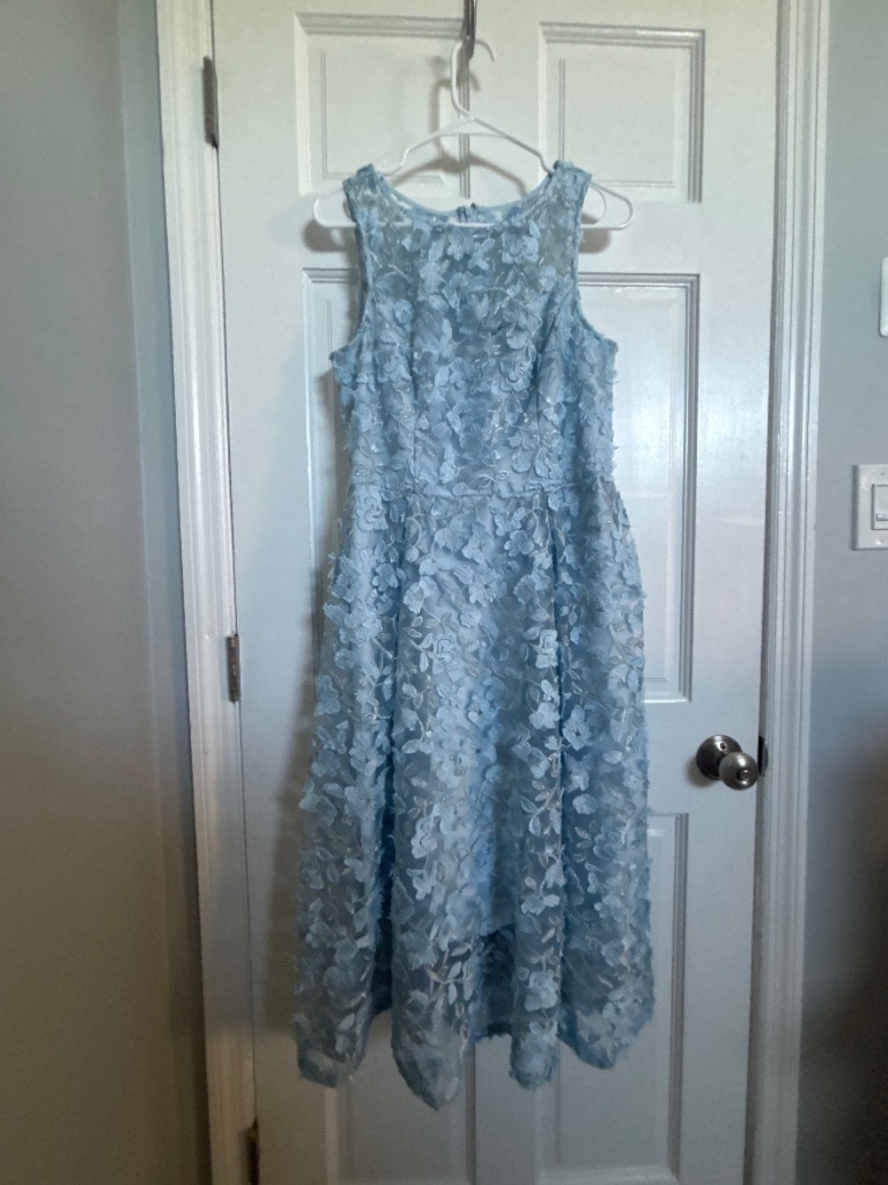 Beautiful blue floral dress